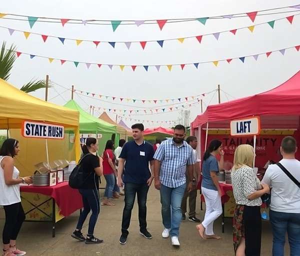 Curry Carnival Rush - North Indian Version North Indian version of Curry Carnival Rush featuring chaat and paratha stalls